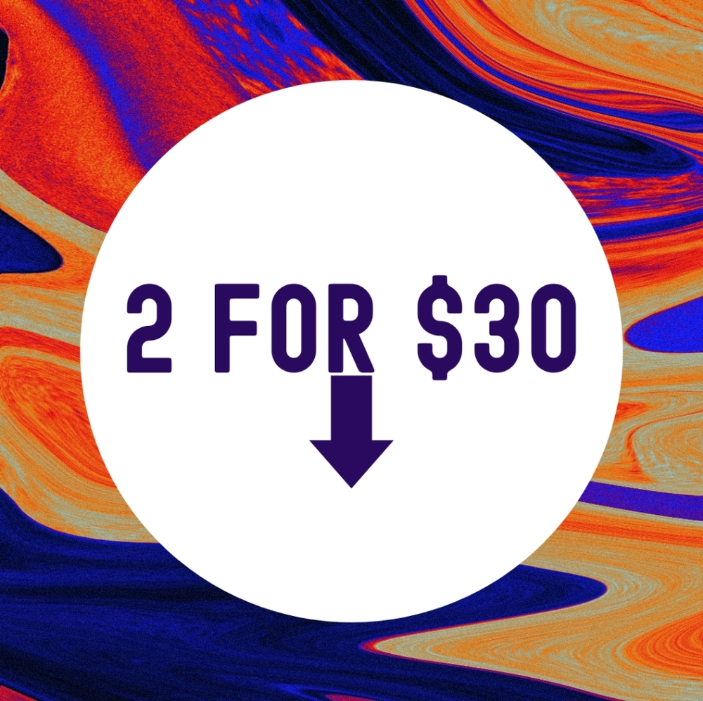 ITEMS BELOW ARE 2 FOR $30